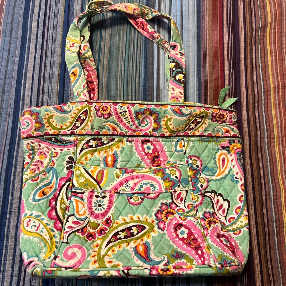 Vera Bradley Multicolor Paisley Shoulder Bag